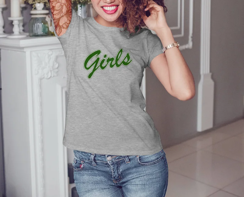Girls Friends Shirt, Womens Tee Shirt-- Anti-Pilling Machine Wash Handmade