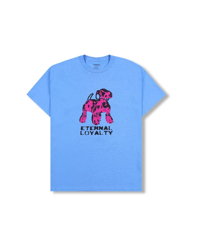 Eternal T-Shirt - Carolina Blue-- Faux Fur Fabric Real Fur Fabric Shearling Fabric