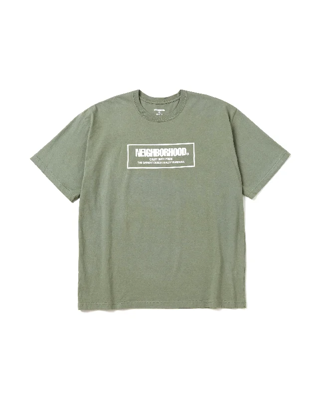 SS1 T-Shirt - Olive Drab-- Spandex Blend Rayon Blend Denim Blend