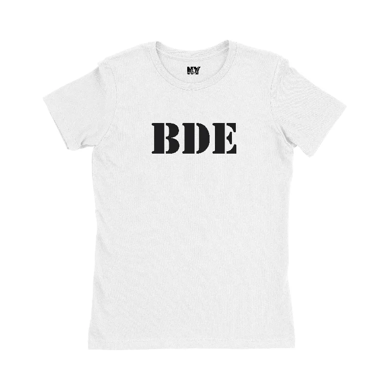 BDE Shirt, Big Dick Energy TShirt, Womens Tee Shirt-- Anti-Shrink Durable Soft