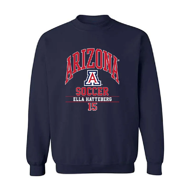 Arizona - NCAA Women's Soccer : Ella Hatteberg - Classic Fashion Shersey Crewneck Sweatshirt Hooded Sweatshirt Casual Wear Street Style