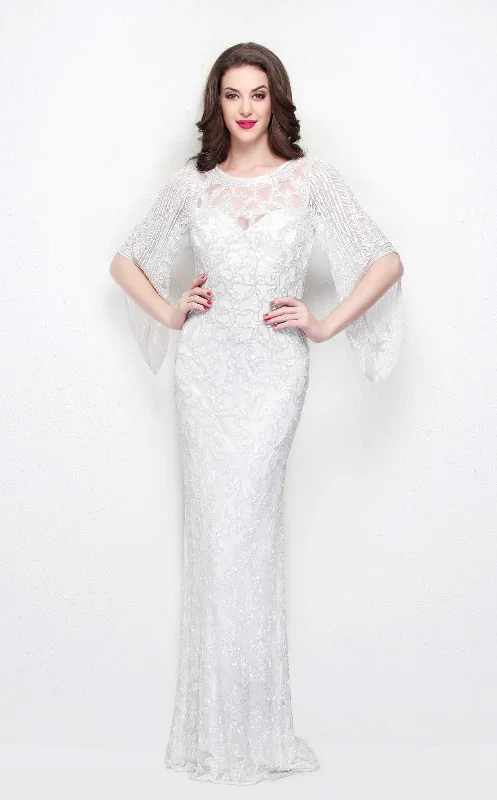 Primavera Couture - Flare Sleeve Evening Dress 9713 Tunics Chic elegant