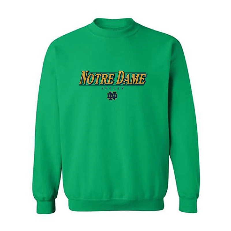 Notre Dame - NCAA Women's Soccer : Grace Restovich - Classic Shersey Crewneck Sweatshirt Hoodie with Hood Adjustable Protection