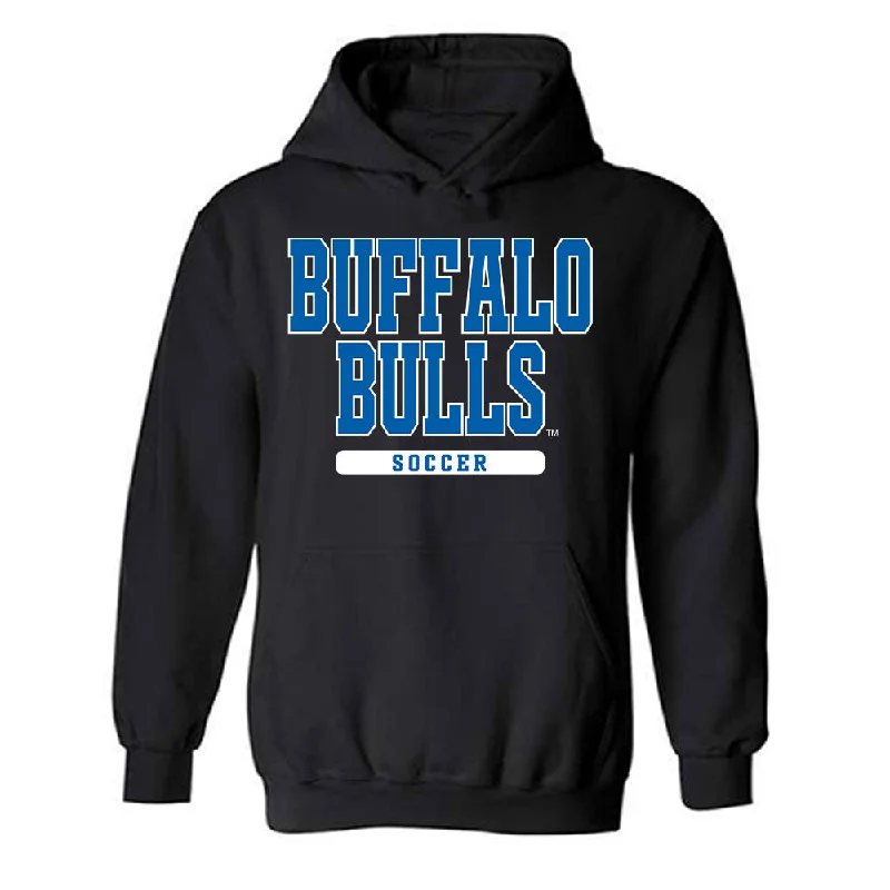 Buffalo - NCAA Women's Soccer : Olivia Bizzoni - Hooded Sweatshirt Hoodie with Puffed Sleeves Voluminous Trendy