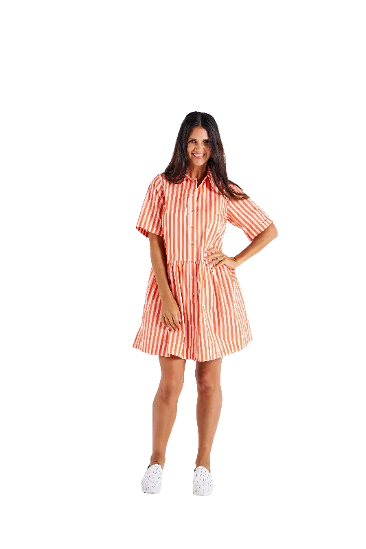 Denver Cotton Dress BB8307 Tunics Satin smooth
