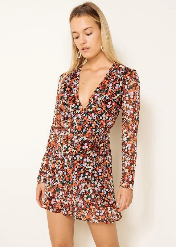 The East Order-HARLIE L/S MINI DRESS Classic Shift Mini Dress