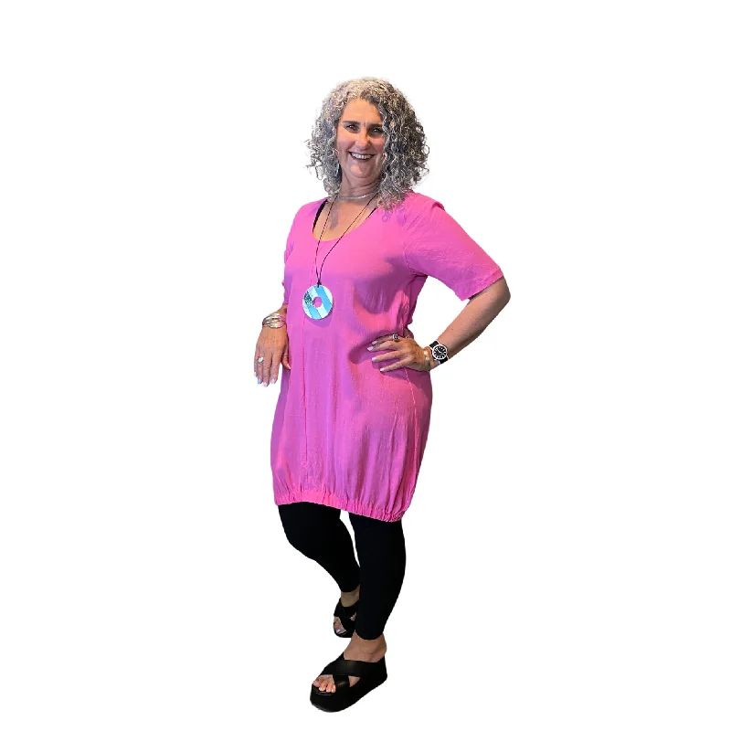 NO FEAR DRESS PINK Turtleneck Warm Winter