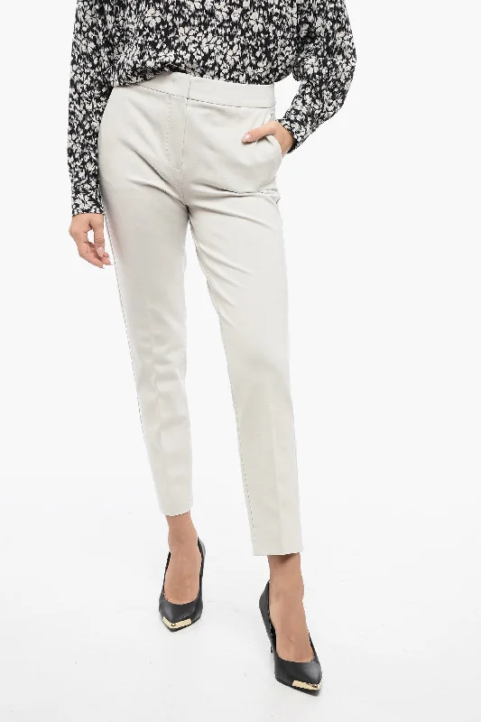 Max Mara Front-pleated PEGNO Pants 40 Italian size Soft Wool Pants