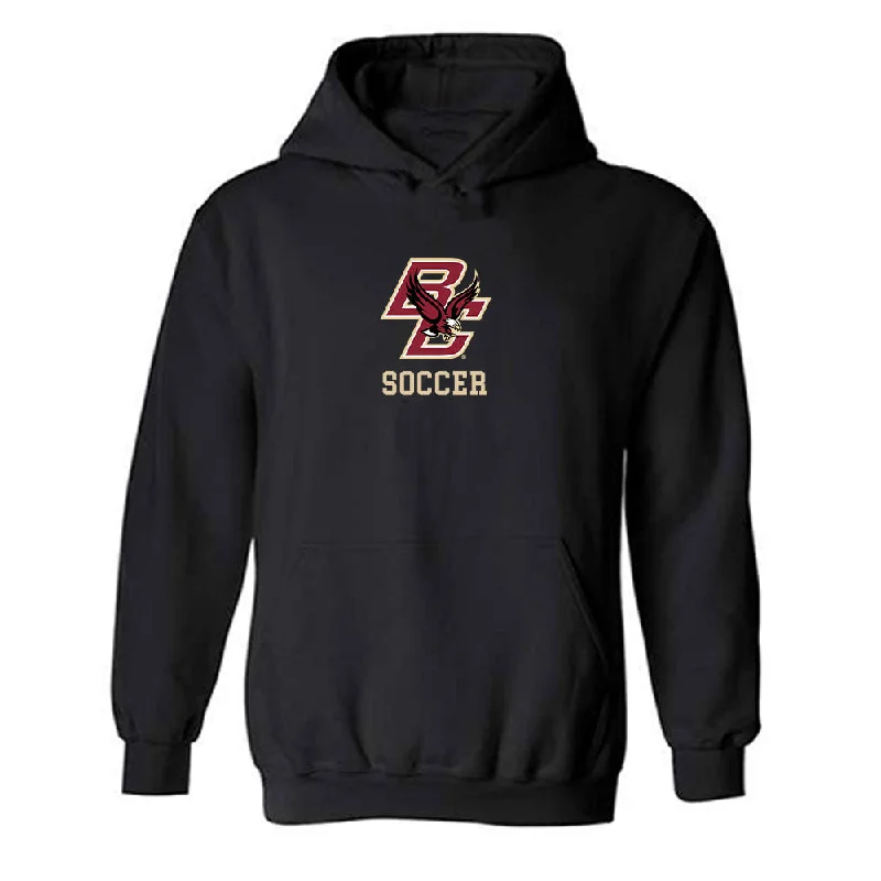 Boston College - NCAA Women's Soccer : Shea Boyle - Classic Shersey Hooded Sweatshirt Hoodie with Hem Ribbing Snug Secure