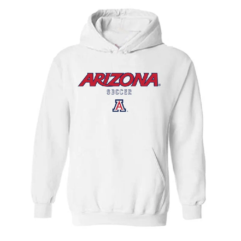 Arizona - NCAA Women's Soccer : Trinity Dorsey - Hooded Sweatshirt Hoodie with Zipper Versatile Modern