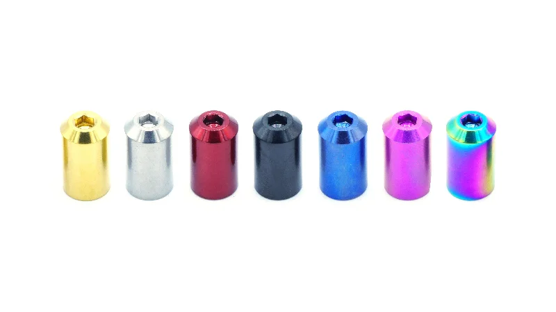 Dress Up Bolts Bullet Titanium Valve Stem Caps Tunics Travel practical