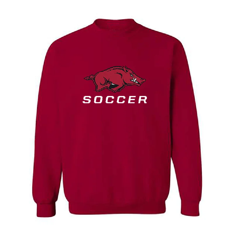 Arkansas - NCAA Women's Soccer : Kate Doyle - Classic Shersey Crewneck Sweatshirt Hoodie with Gradient Ombre Colorful