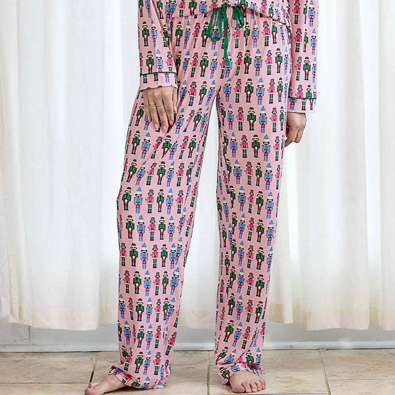 Women's Nutcracker March Pajama Pants Cozy Lounge Pants