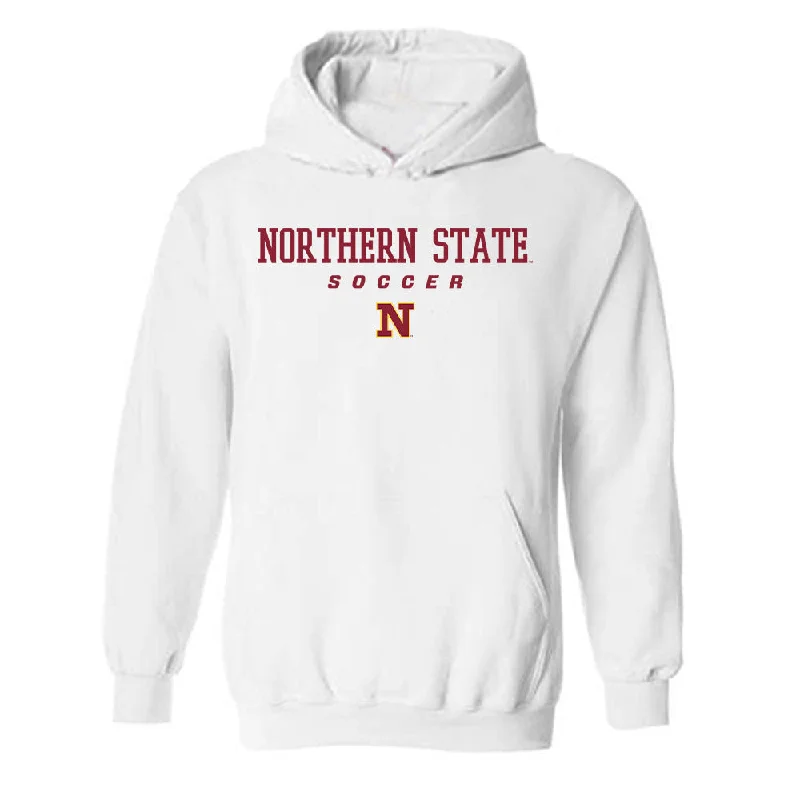 NSU - NCAA Women's Soccer : Taylor Dudzinski - Classic Shersey Hooded Sweatshirt Hoodie with Batwing Sleeves Loose Dramatic