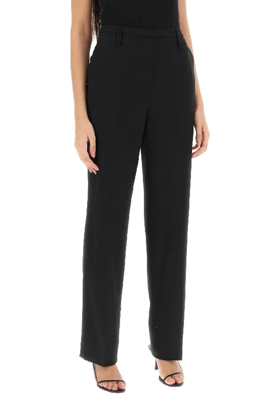 Ganni Cigarette Pants Trendy Velvet Pants