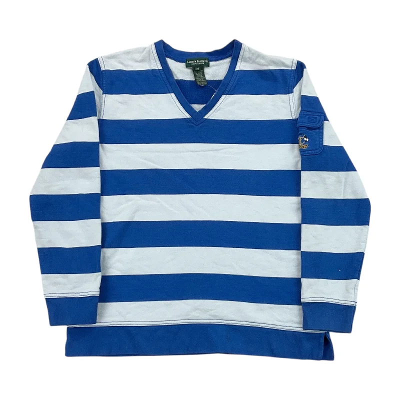 Ralph Lauren 'Green Label' Sweatshirt - Women/L Hoodie with Metallic Shiny Futuristic