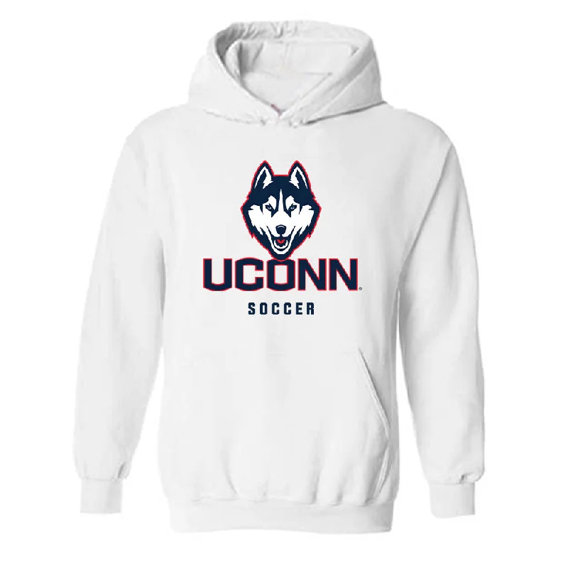 UConn - NCAA Women's Soccer : Alayna Taylor - Classic Shersey Hooded Sweatshirt Hoodie with Reflective Safety Nightwear