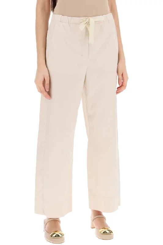 's Max Mara Cropped Silver Pants Soft Stretch Leggings