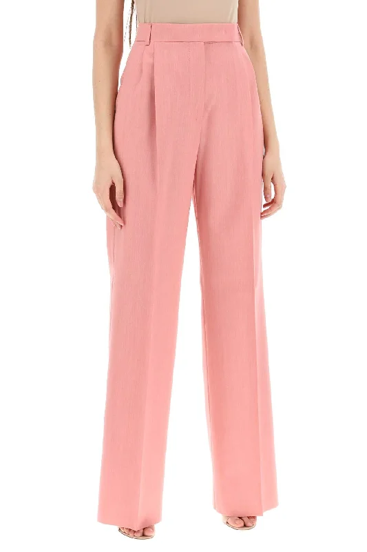 Max Mara Durante Wide Leg Tailoring Pants Elegant Silk Pants