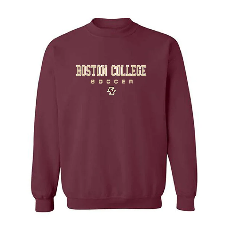 Boston College - NCAA Women's Soccer : Shea Boyle - Classic Shersey Crewneck Sweatshirt Hoodie with Hem Drawcord Adjustable Customizable