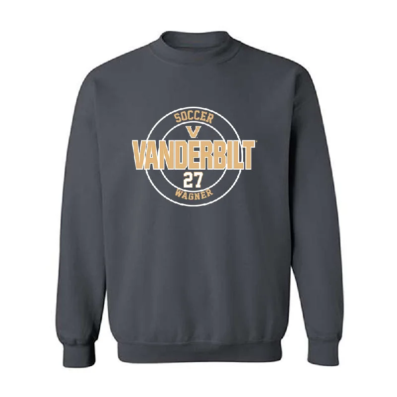 Vanderbilt - NCAA Women's Soccer : Alex Wagner - Classic Fashion Shersey Crewneck Sweatshirt Hoodie with Pattern Geometric Abstract