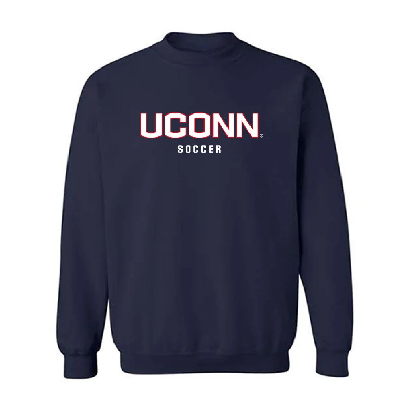 UConn - NCAA Women's Soccer : Alayna Taylor - Classic Shersey Crewneck Sweatshirt Hoodie with Rhinestones Sparkly Elegant