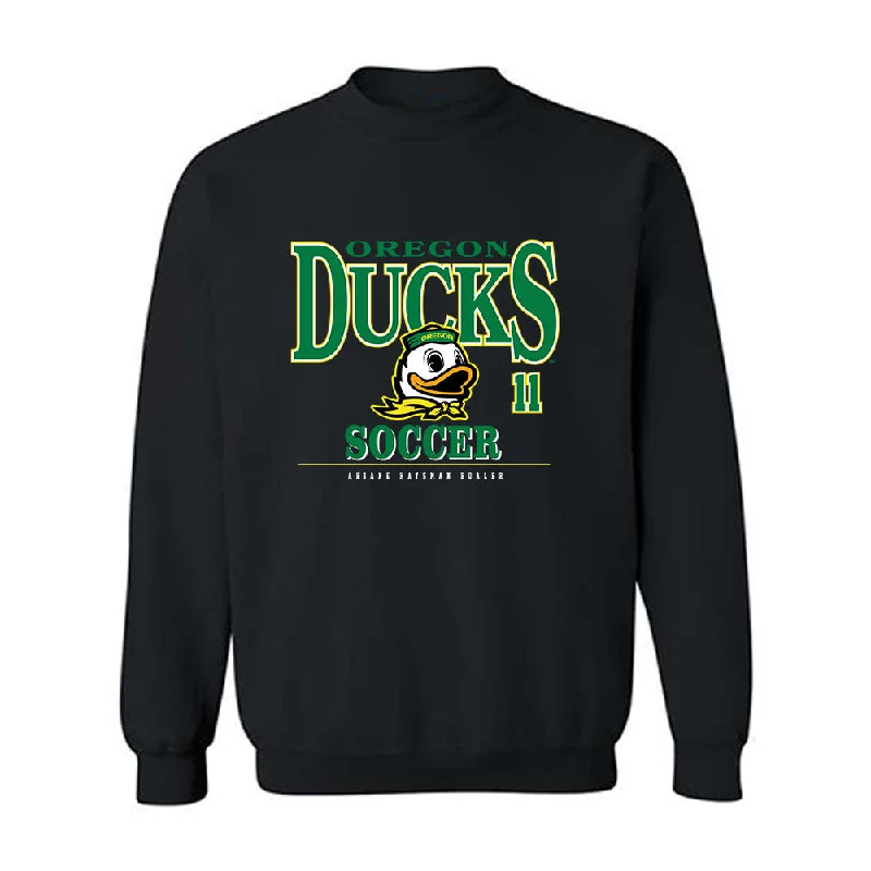 Oregon - NCAA Women's Soccer : Ariane Haysman Boaler - Classic Fashion Shersey Crewneck Sweatshirt Hoodie with Patch Decorative Personalized