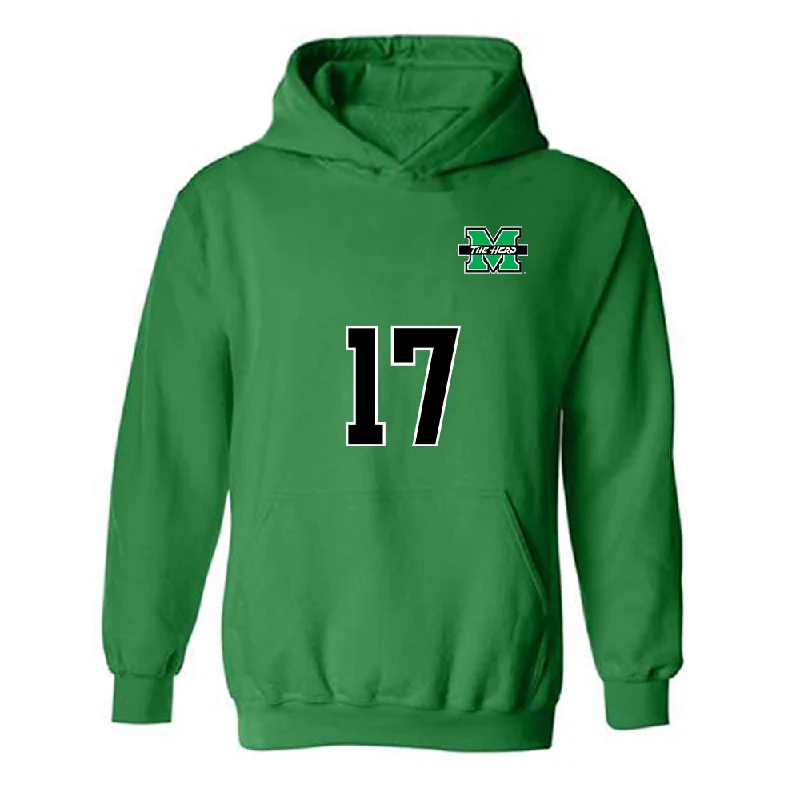Marshall - NCAA Women's Soccer : Cameron Dye - Generic Shersey Hooded Sweatshirt Hoodie with Patch Decorative Personalized