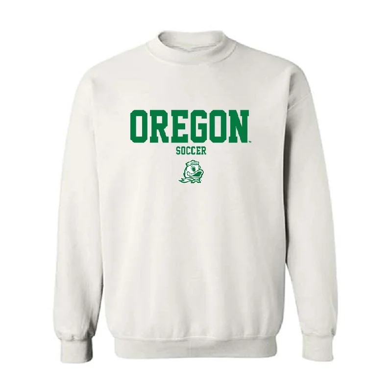 Oregon - NCAA Women's Soccer : Taylor Person - Classic Fashion Shersey Crewneck Sweatshirt Hoodie with Strings Custom Fit Adjustable