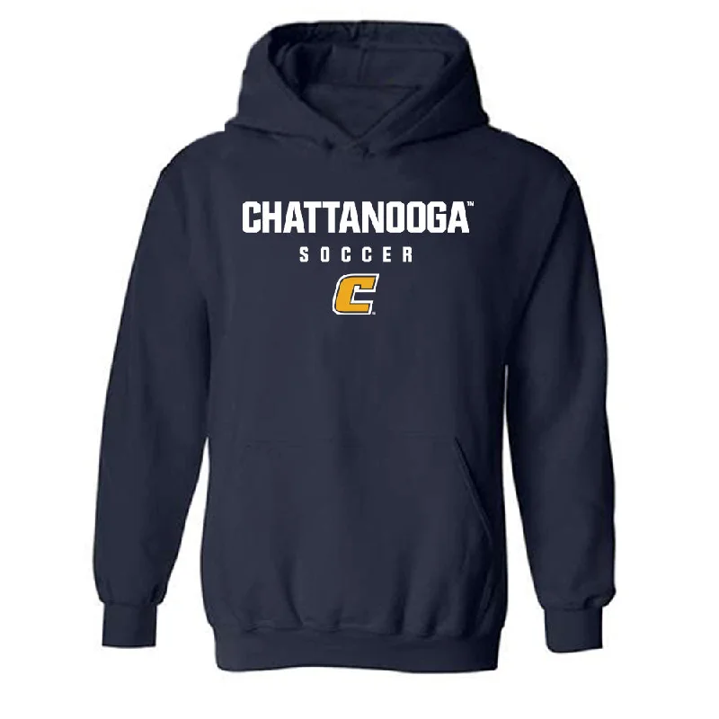 UTC - NCAA Women's Soccer : Sylvie Keck - Hooded Sweatshirt Hoodie with Belted Waist Structured Tailored