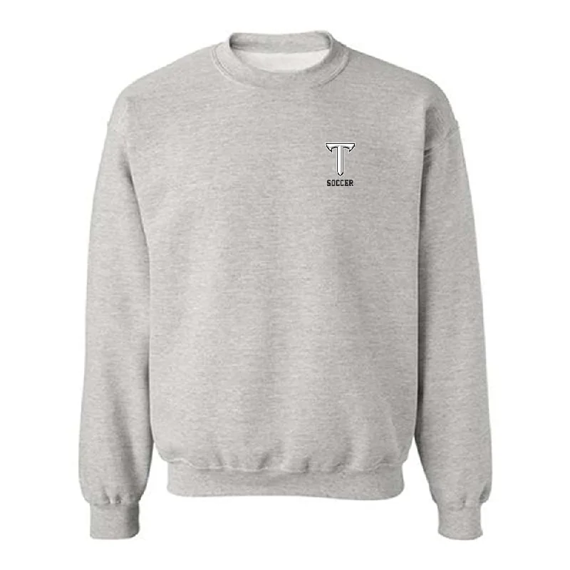 Troy - NCAA Women's Soccer : Isabella Tomeo - Classic Shersey Crewneck Sweatshirt Hoodie with Lace Feminine Delicate