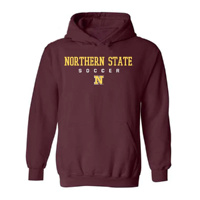 NSU - NCAA Women's Soccer : Kailyn Poppen - Hooded Sweatshirt Hoodie with Cropped Fit Short Trendy