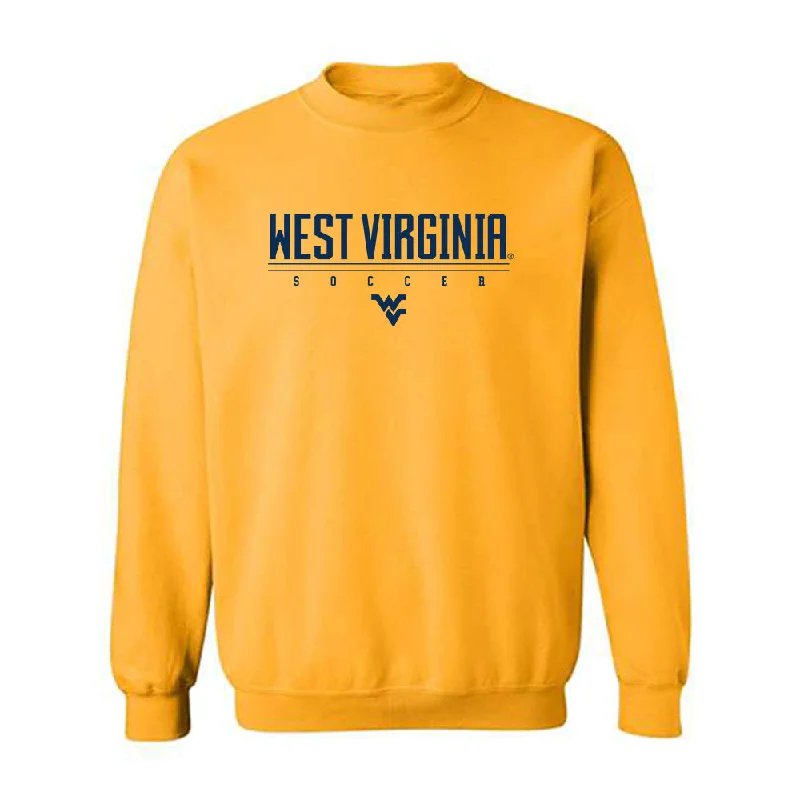 West Virginia - NCAA Women's Soccer : Ajanae Respass - Classic Shersey Crewneck Sweatshirt Hoodie with Cropped Fit Short Trendy