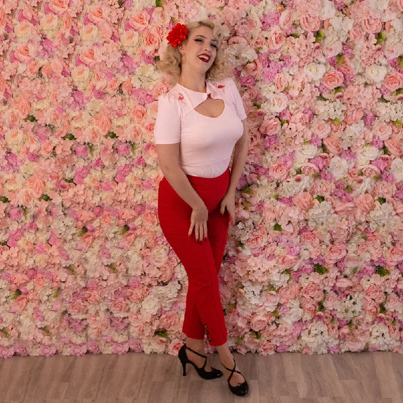 The Siren Cigarette Pants Chic Slim Fit Pants