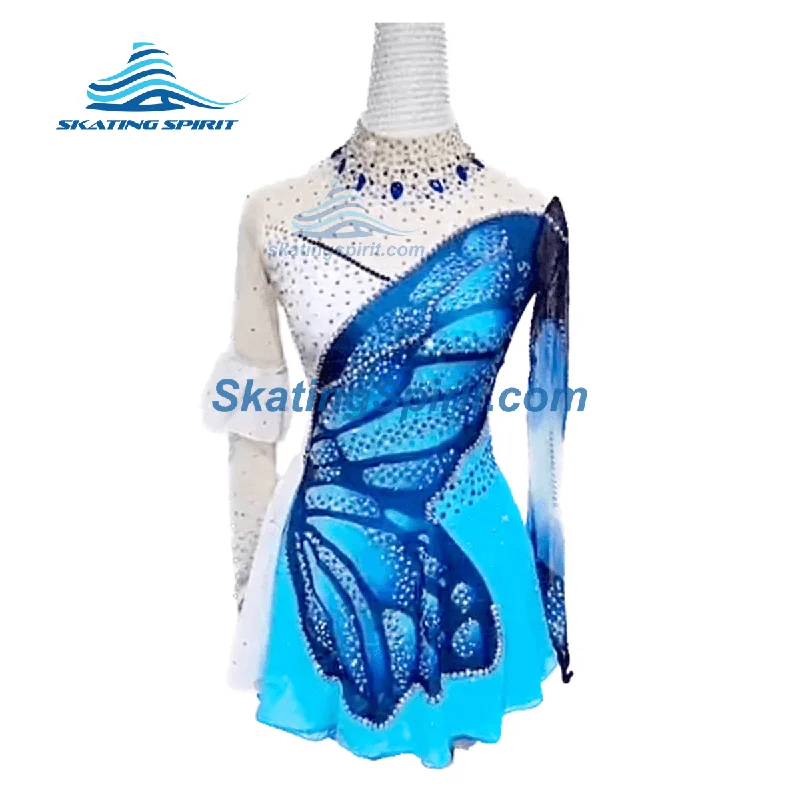 Figure Skating Dress #SD176 empire Waist empire