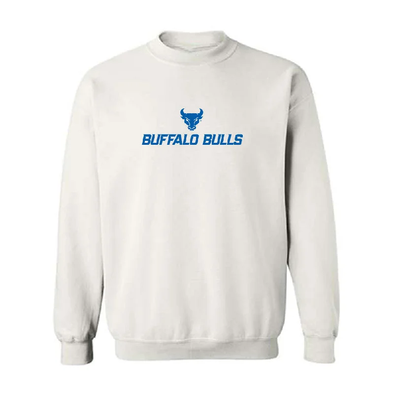 Buffalo - NCAA Women's Soccer : Carolyn Hinkle - Crewneck Sweatshirt Hoodie with Belted Waist Structured Tailored