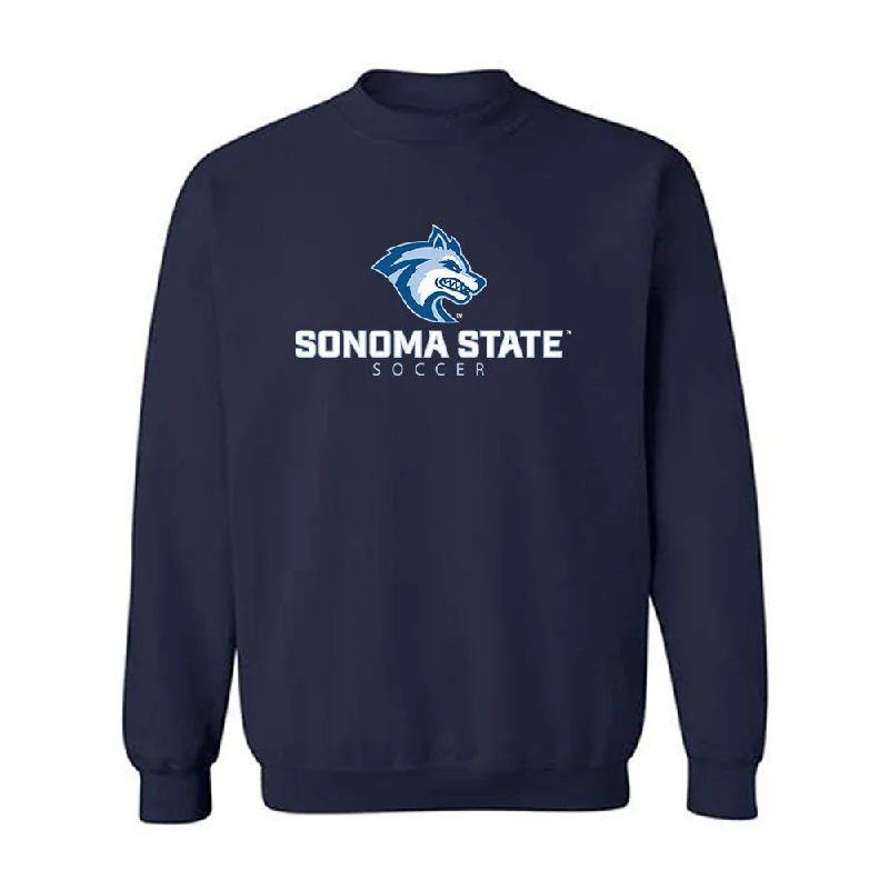 SSU - NCAA Women's Soccer : Ava Ricker - Classic Shersey Crewneck Sweatshirt Hoodie with Sequins Glamorous Eye-catching
