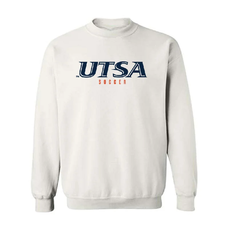 UTSA - NCAA Women's Soccer : Lauren Fincher - Crewneck Sweatshirt Hoodie with Longline Fit Extended Stylish