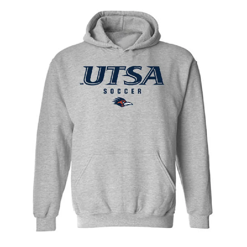 UTSA - NCAA Women's Soccer : Kameron Kloza - Classic Shersey Hooded Sweatshirt Hoodie with Cropped Fit Short Trendy