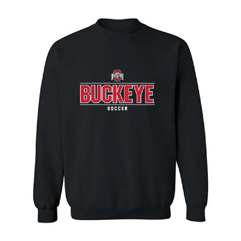 Ohio State - NCAA Women's Soccer : Molly Pritchard - Crewneck Sweatshirt Hoodie with V-Neck Classic Versatile