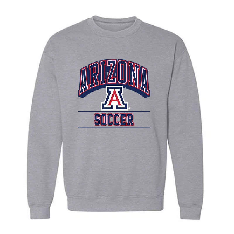 Arizona - NCAA Women's Soccer : Olivia Ramey - Classic Shersey Crewneck Sweatshirt Hoodie with Slit Hem Functional Movement