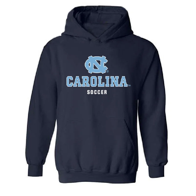 UNC - NCAA Women's Soccer : Kate Faasse - Classic Shersey Hooded Sweatshirt Hoodie with Elastic Cuffs Stretchable Comfortable