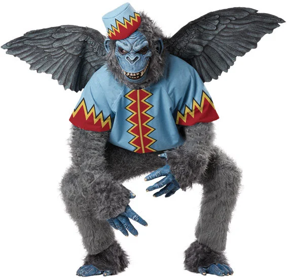 Flying Monkey Costume Character Fancy Dress Tunics Luxurious premium