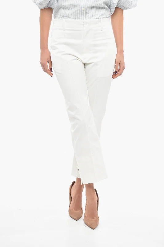 Bottega Veneta Front-pleated Pants with Tapered Fit 40 Italian size Fashionable Track Pants