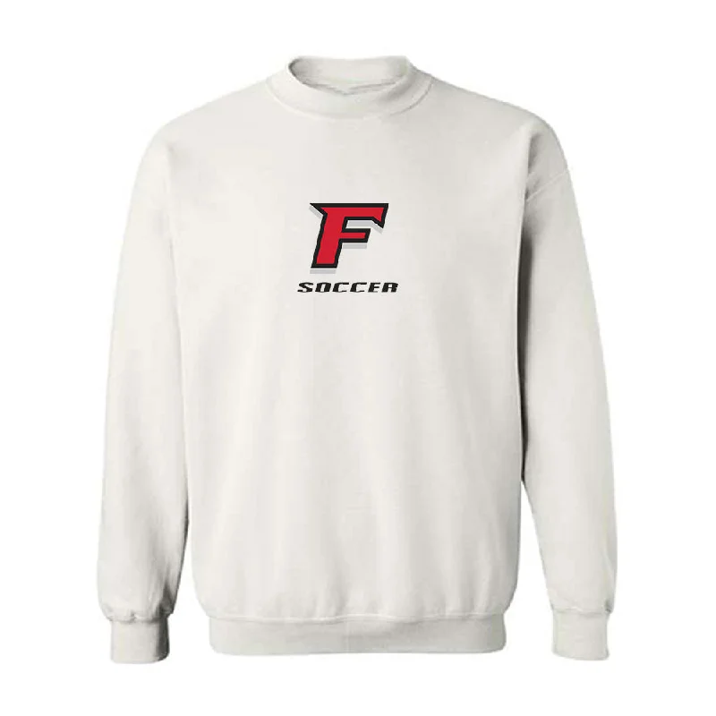 Fairfield - NCAA Women's Soccer : Charlotte Dellin - Classic Shersey Crewneck Sweatshirt Hoodie with Belted Waist Structured Tailored