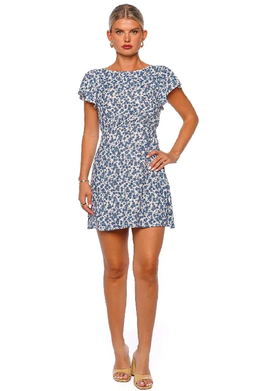 Valras Leilani Floral Mini Dress Comfortable Polka Dot Mini Dress