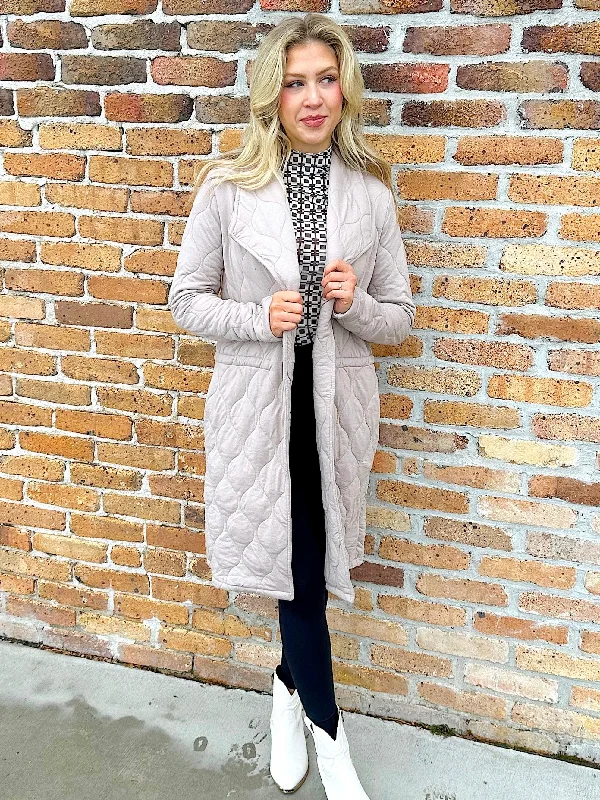 Adella Quilted Jacket Jacket Blazer Coat