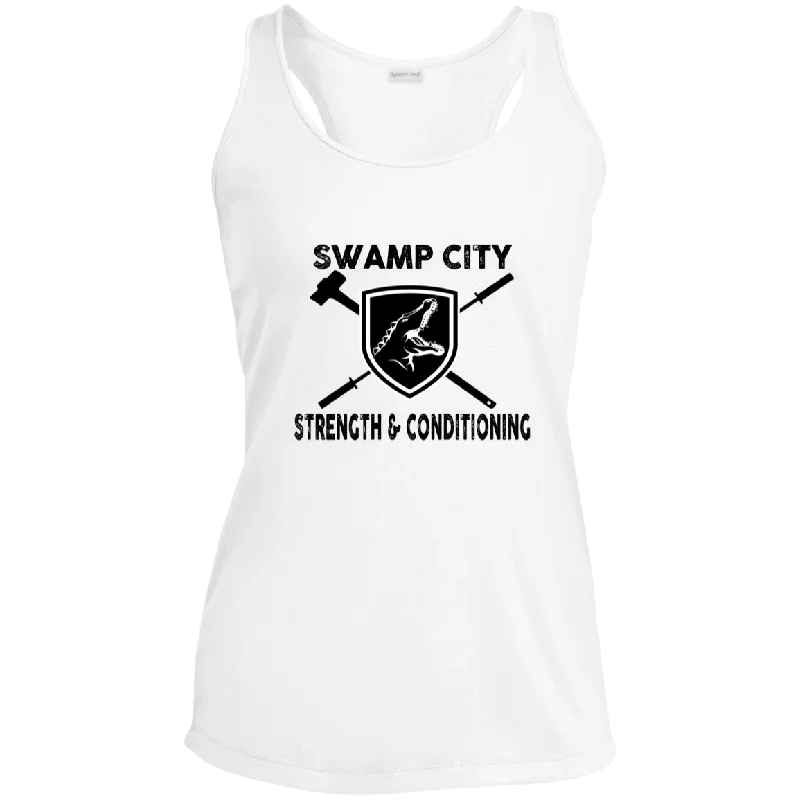 SCF Racerback Tank lemon yellow tank