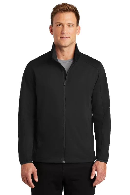 Men's Port Authority® Active Soft Shell Jacket One-Shoulder Jacket Off-the-Shoulder Jacket Asymmetrical Jacket