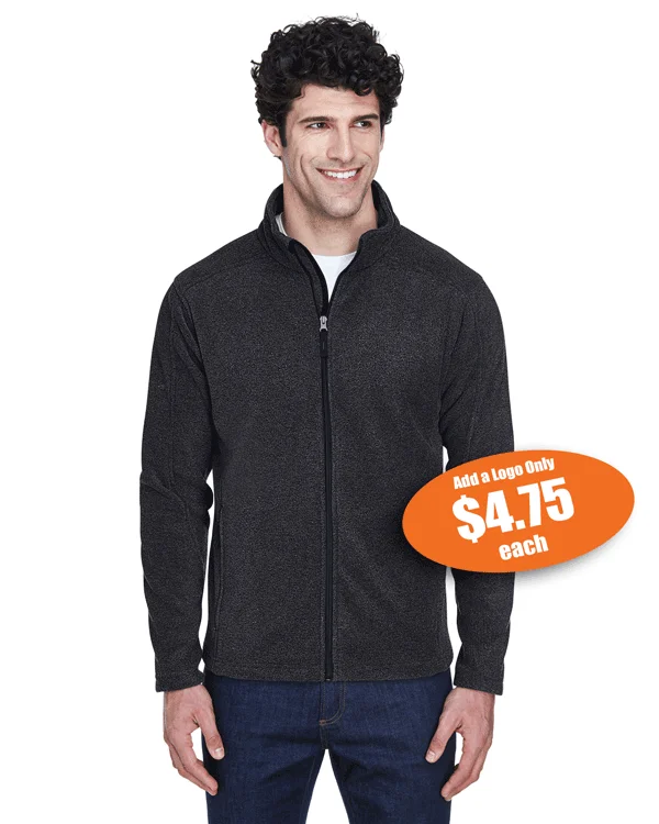 Men's Core 365 Journey Fleece Jacket  TM V-Neck Jacket Boat Neck Jacket Square Neck Jacket